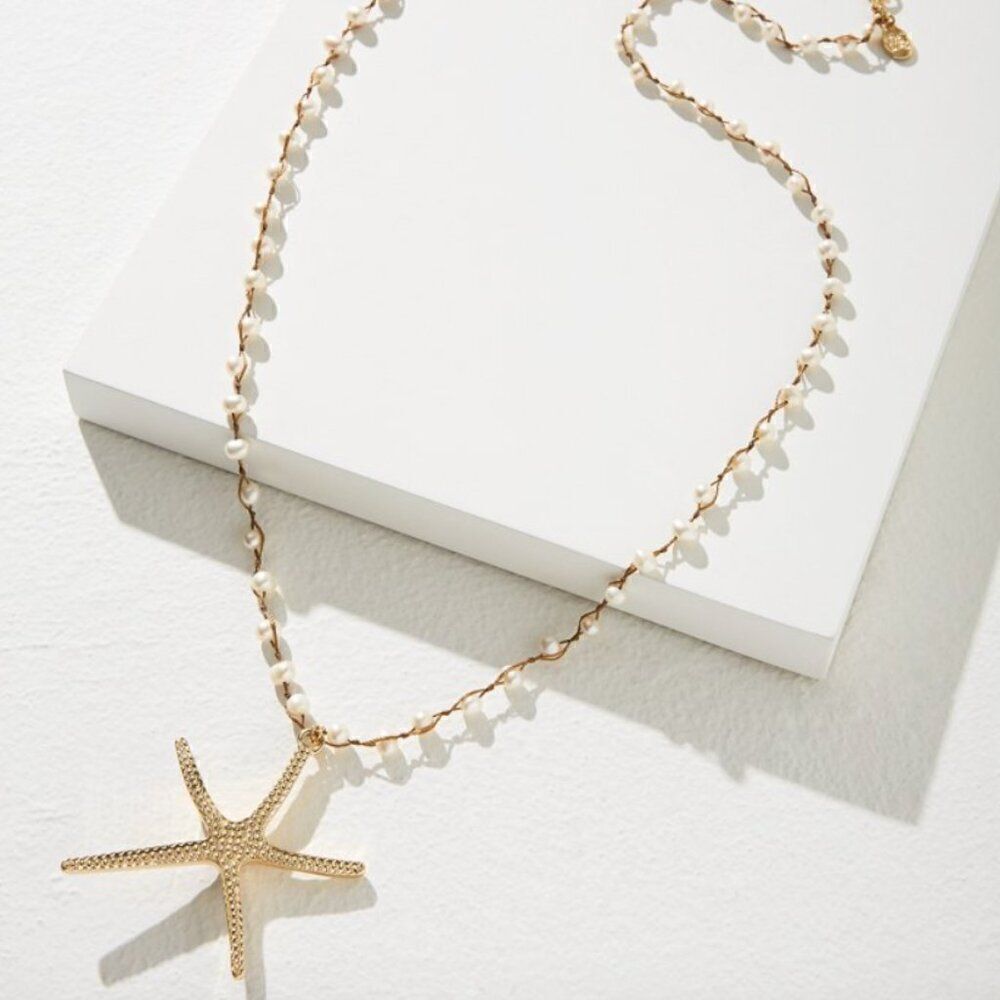 Tommy Bahama Crystal Collection Starfish Pendant Necklace - Picture 3 of 5
